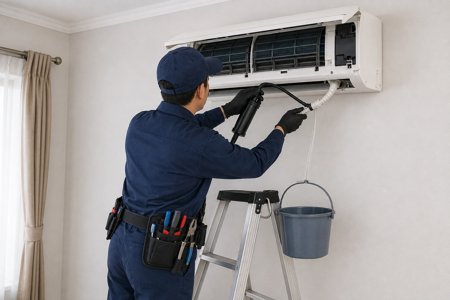 AC drain pipe leakage repair in Kolkata
