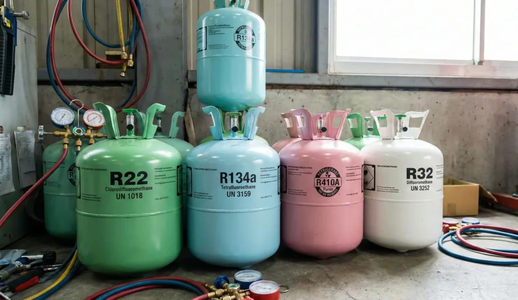 ac refrigerant gas cylinder