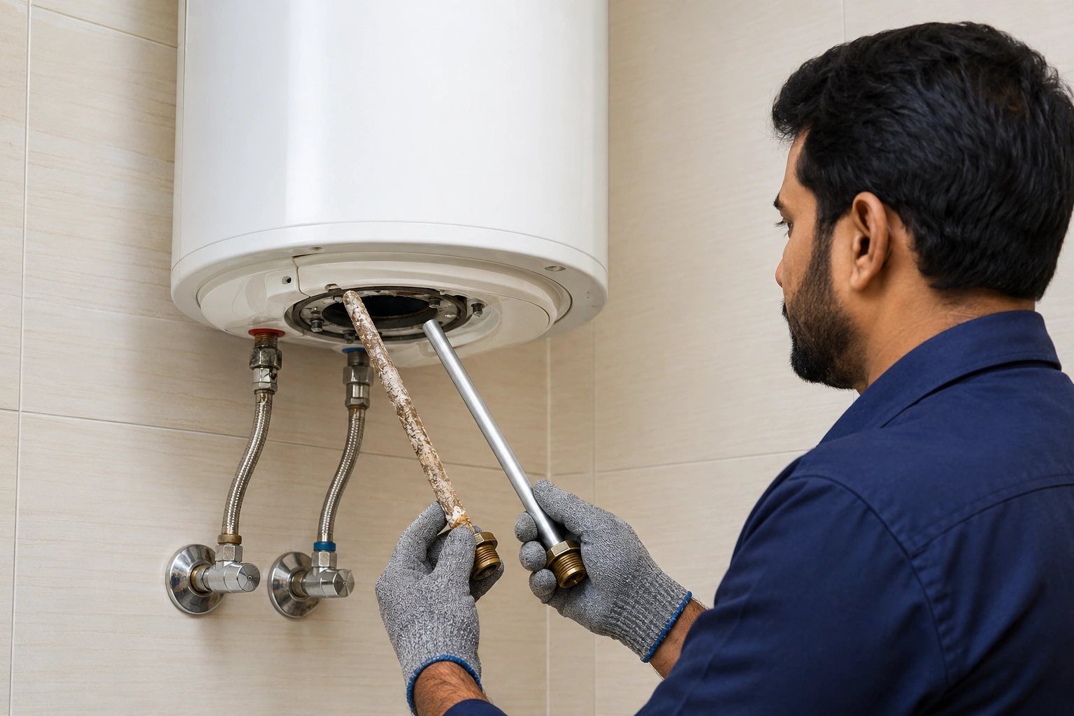 Geyser anode rod replacement service in Kolkata