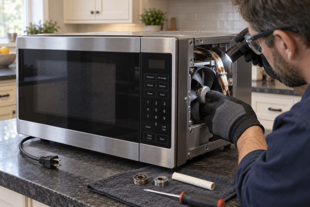 Microwave burning smell or noise repair in Kolkata