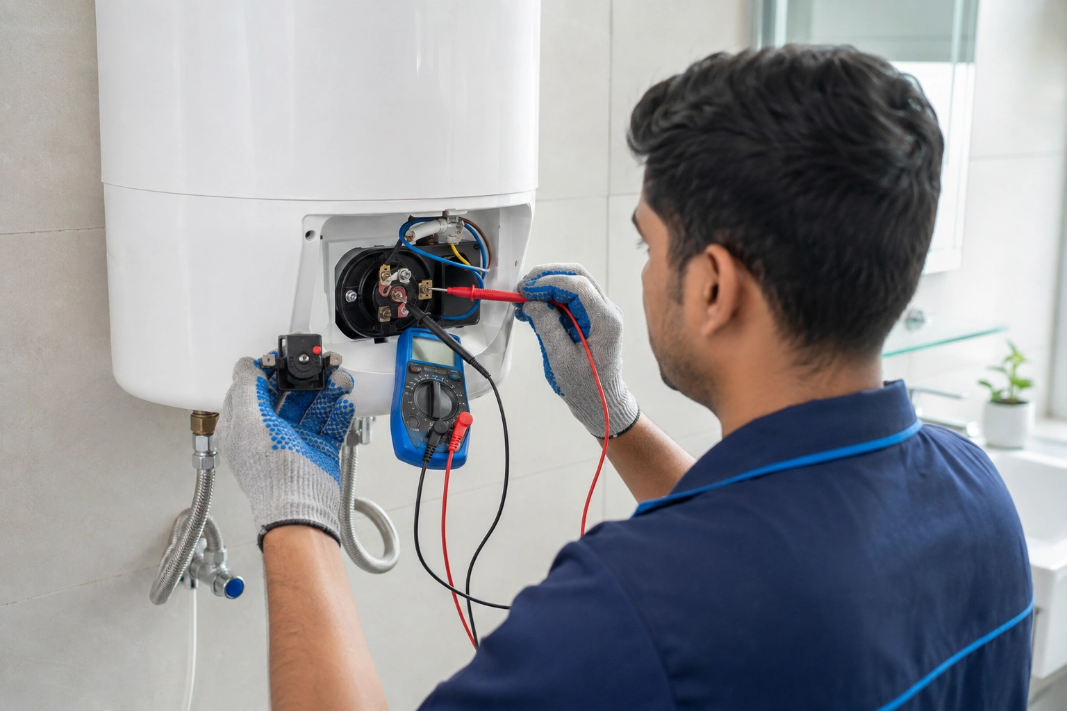 Geyser thermostat malfunction repair in Kolkata