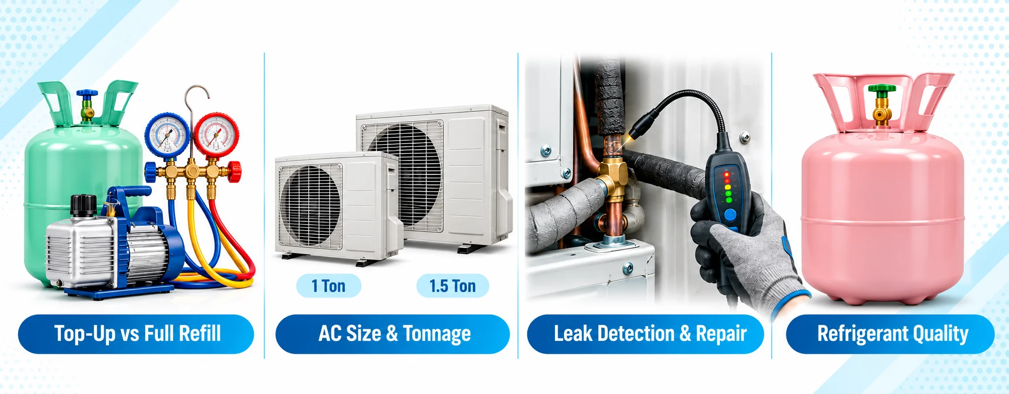 Why AC Gas Refilling Cost Varies So Much From One Technician to Another